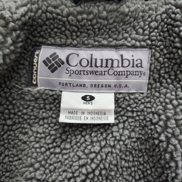 Columbia Convert Base TRX Ski/Snowboard Winter Jacket, Men's Small - Blue/Black - Picture 6 of 15